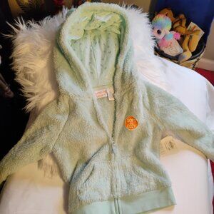 Jumping Beans Mint Green Sherpa Hoodie Jacket – Baby/Toddler (NWT)